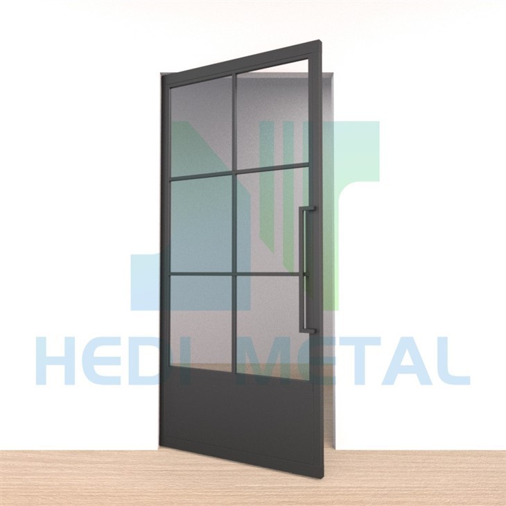 Modern Glass Pivot Door